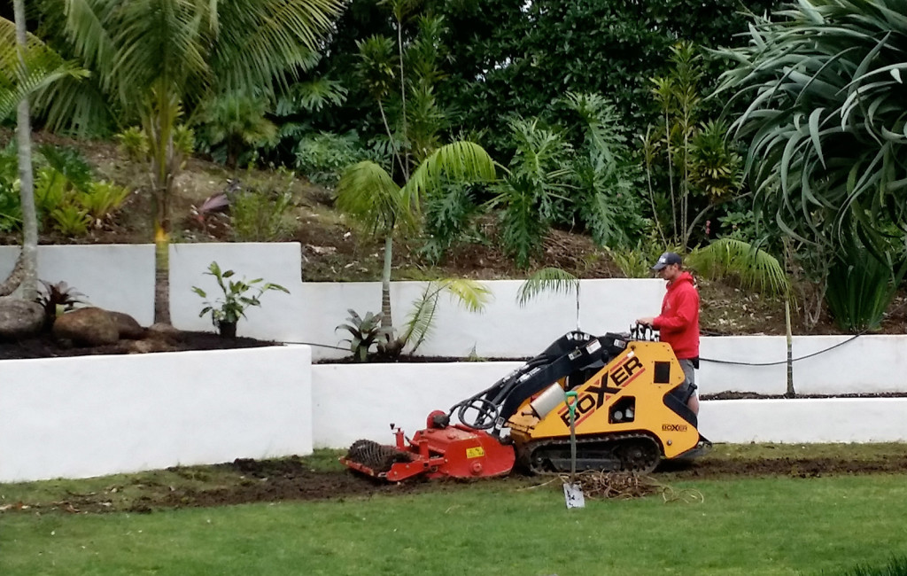 Chris Scott of Scott Landscaping, Kerikeri, Northland