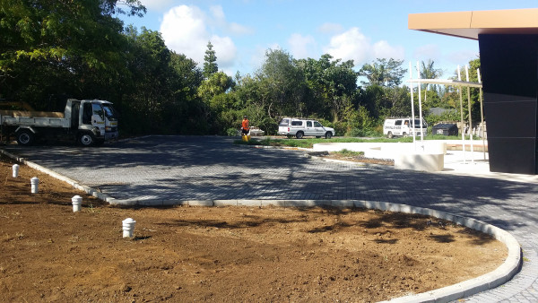 new garden landscaping at makana kerikeri