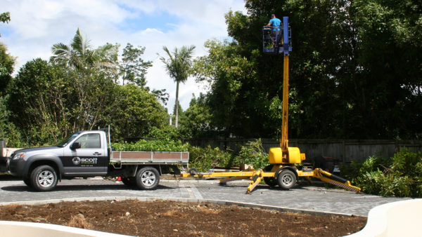 scott landscaping at makana